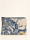Camelia Pouch, Blue · Edition of 8 - Anne Sidora Unique Poetic gift boutique in Los Cabos
