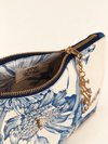 Camelia Pouch, Blue · Edition of 8 - Anne Sidora Unique Poetic gift boutique in Los Cabos