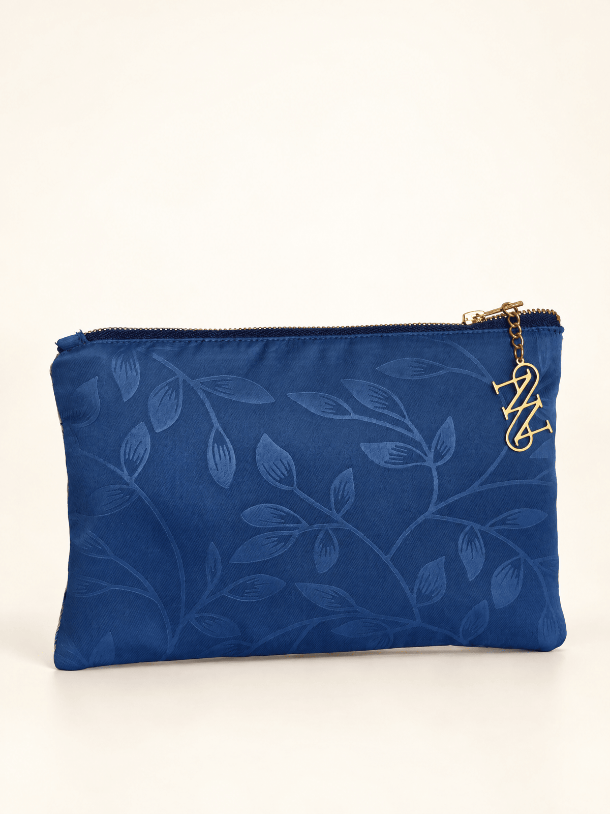 Camelia Pouch, Blue · Edition of 8 - Anne Sidora Unique Poetic gift boutique in Los Cabos