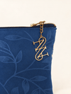 Camelia Pouch, Blue · Edition of 8 - Anne Sidora Unique Poetic gift boutique in Los Cabos
