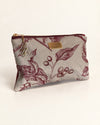 Camelia Pouch, Burgundy · Edition of 8 - Anne Sidora Unique Poetic gift boutique in Los Cabos