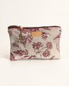 Camelia Pouch, Burgundy · Edition of 8 - Anne Sidora Unique Poetic gift boutique in Los Cabos