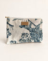 Camelia Pouch, Green · Edition of 8 - Anne Sidora Unique Poetic gift boutique in Los Cabos