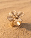 Damiana Champagne Ring - Anne Sidora Unique Poetic gift boutique in Los Cabos