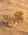 Damiana Golden Earrings - Anne Sidora Unique Poetic gift boutique in Los Cabos