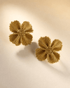 Damiana Golden Earrings - Anne Sidora Unique Poetic gift boutique in Los Cabos