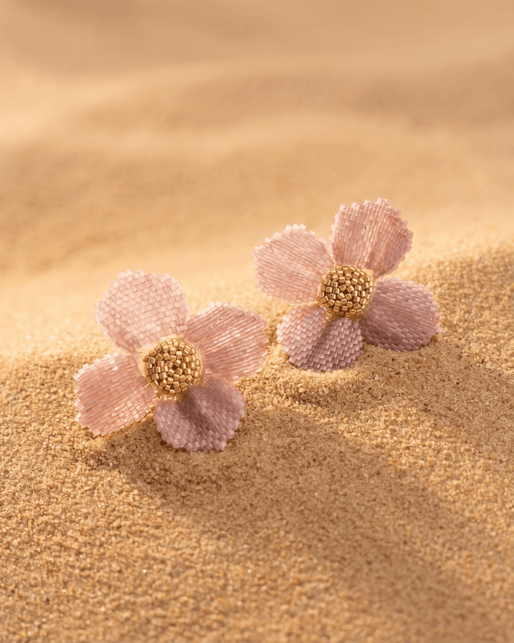 Damiana Rosa Earrings - Anne Sidora Unique Poetic gift boutique in Los Cabos
