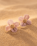 Damiana Rosa Earrings - Anne Sidora Unique Poetic gift boutique in Los Cabos