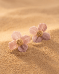 Damiana Rosa Earrings - Anne Sidora Unique Poetic gift boutique in Los Cabos