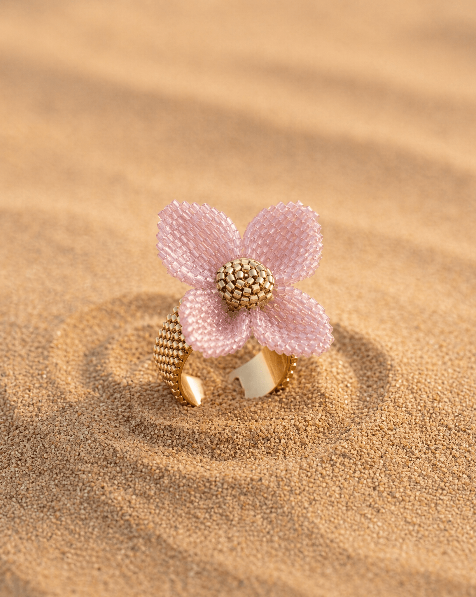 Damiana Rosa Ring - Anne Sidora Unique Poetic gift boutique in Los Cabos