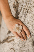 Damiana White Ring - Anne Sidora Unique Poetic gift boutique in Los Cabos