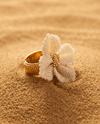 Damiana White Ring - Anne Sidora Unique Poetic gift boutique in Los Cabos