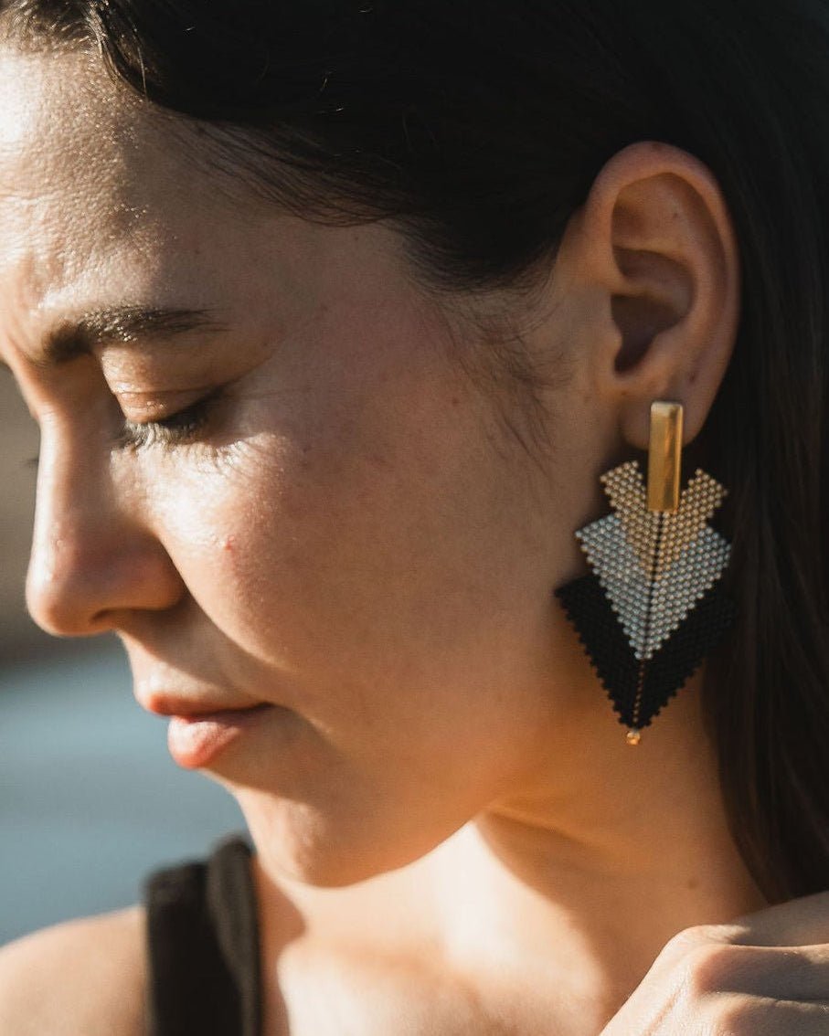 Dawn Arrow Earrings - Anne Sidora Unique Poetic gift boutique in Los Cabos