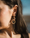 Eclipse Rosa Earrings - Anne Sidora Unique Poetic gift boutique in Los Cabos