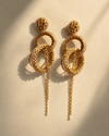 Eclipse Rosa Earrings - Anne Sidora Unique Poetic gift boutique in Los Cabos