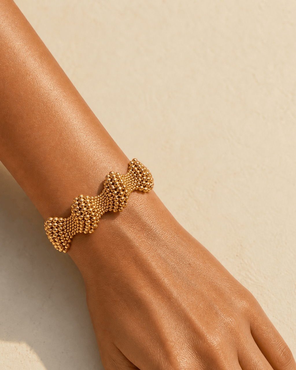 Golden Bracelet - Anne Sidora Unique Poetic gift boutique in Los Cabos