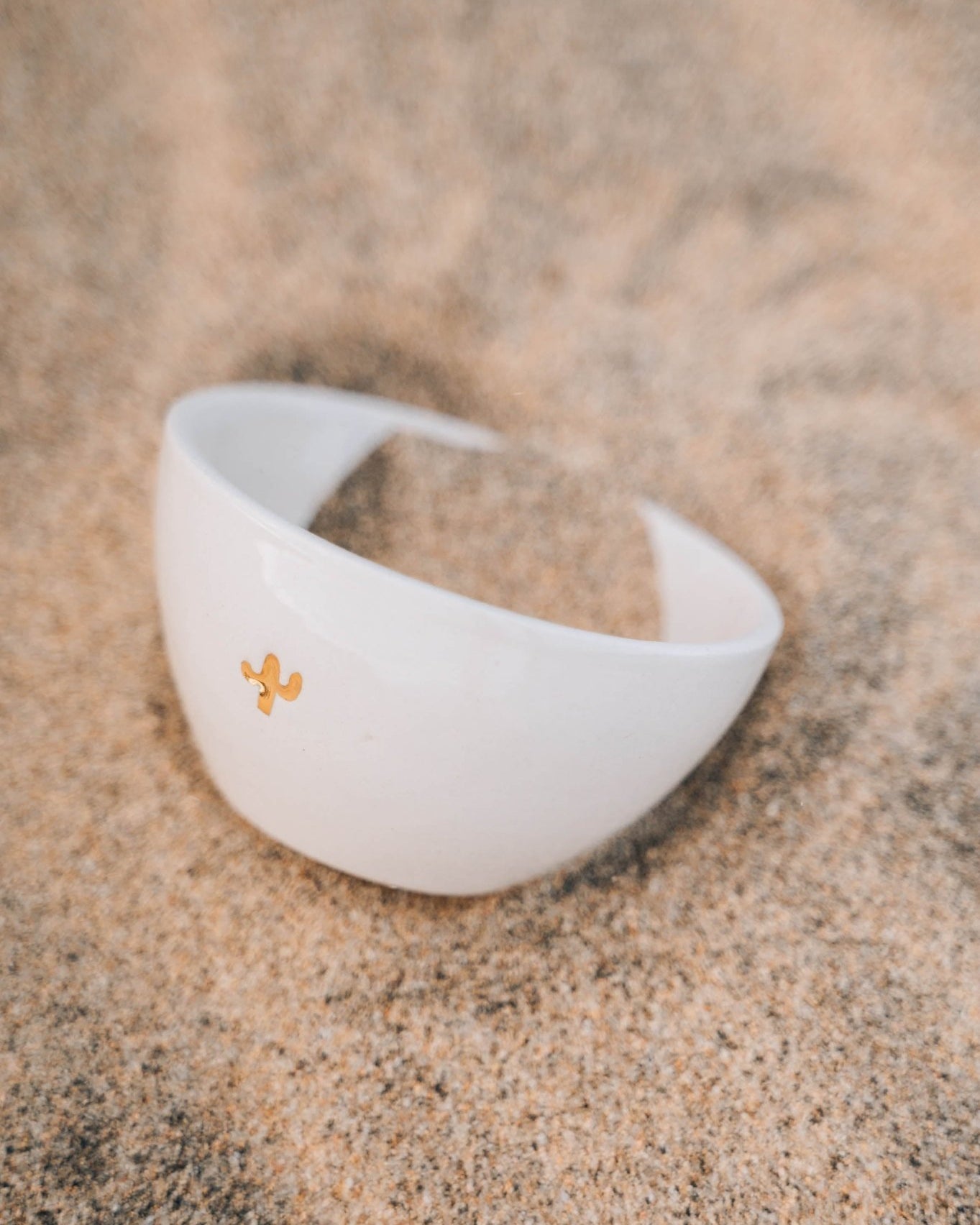 Golden Nopalito Bowl - Anne Sidora Unique Poetic gift boutique in Los Cabos
