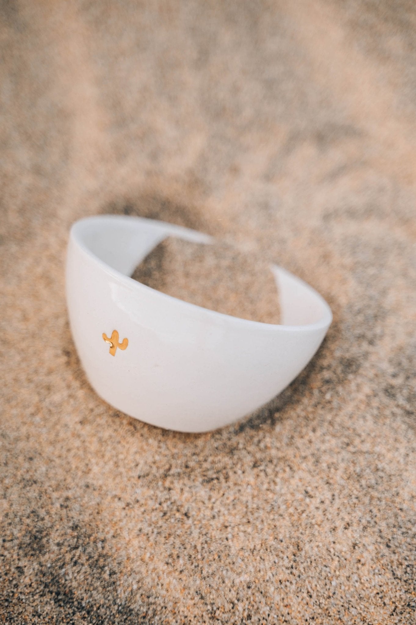 Golden Nopalito Bowl - Anne Sidora Unique Poetic gift boutique in Los Cabos