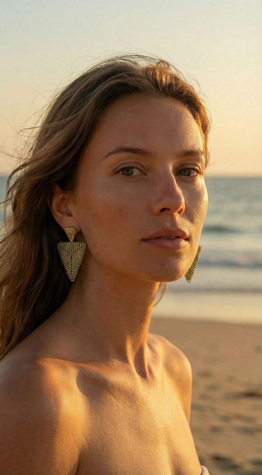 Helia Earrings - Anne Sidora Unique Poetic gift boutique in Los Cabos