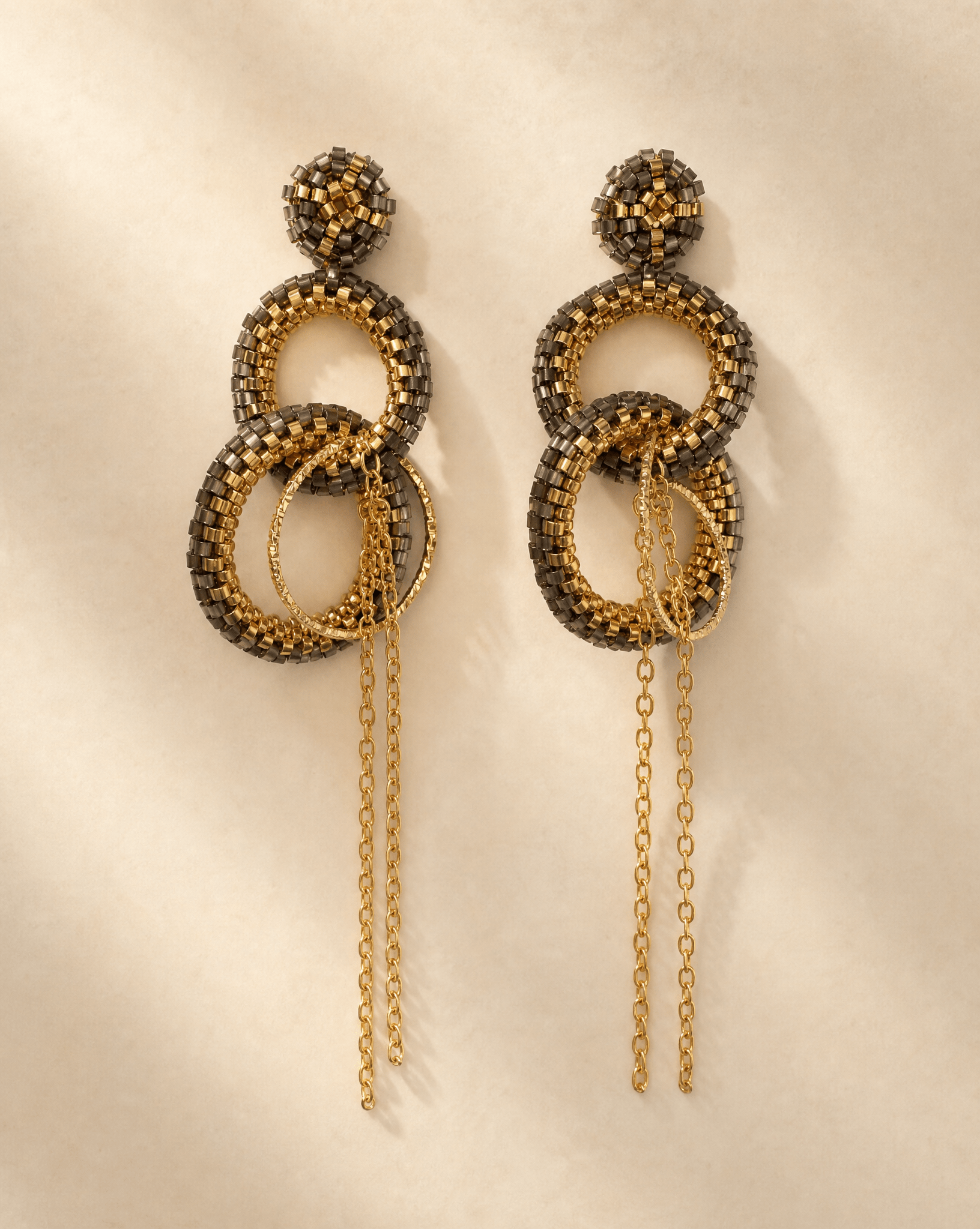 Luna de Plata Earrings - Anne Sidora Unique Poetic gift boutique in Los Cabos