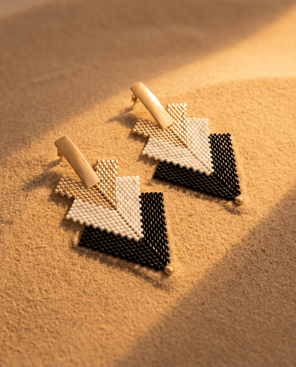 Midnight Arrow Earrings - Anne Sidora Unique Poetic gift boutique in Los Cabos