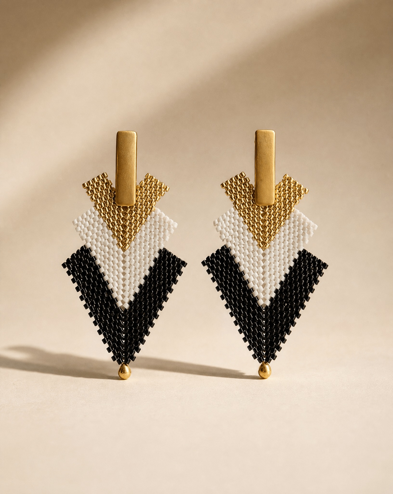Midnight Arrow Earrings - Anne Sidora Unique Poetic gift boutique in Los Cabos
