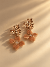 Mil Flores Champagne Earrings - Anne Sidora Unique Poetic gift boutique in Los Cabos