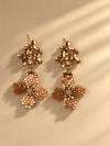 Mil Flores Champagne Earrings - Anne Sidora Unique Poetic gift boutique in Los Cabos
