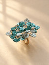 Mil Flores Turquesa Ring - Anne Sidora Unique Poetic gift boutique in Los Cabos