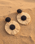 Night Palm Earrings - Anne Sidora Unique Poetic gift boutique in Los Cabos