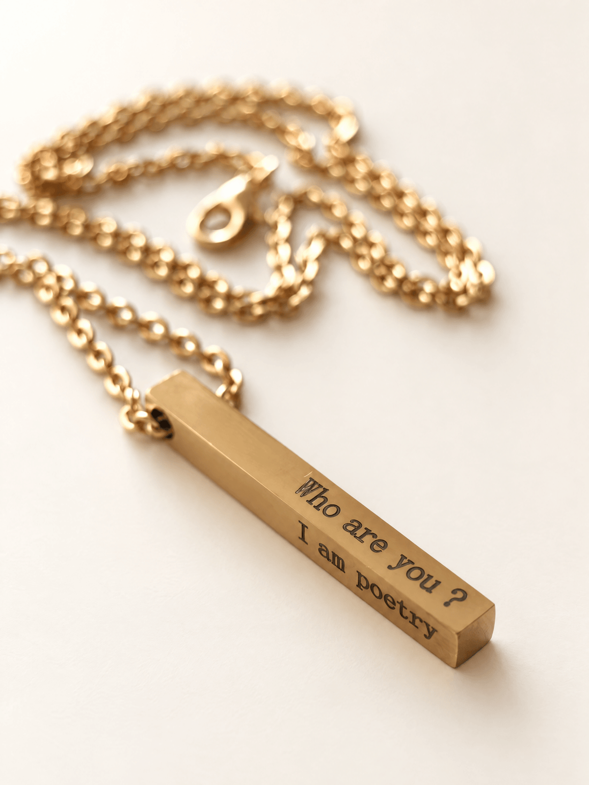 Poesía Pendant - Anne Sidora Unique Poetic gift boutique in Los Cabos