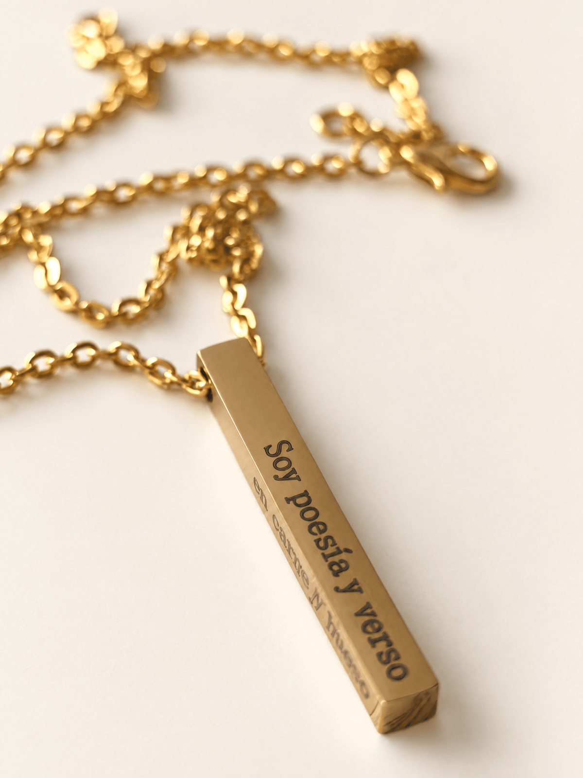 Poesía Pendant - Anne Sidora Unique Poetic gift boutique in Los Cabos