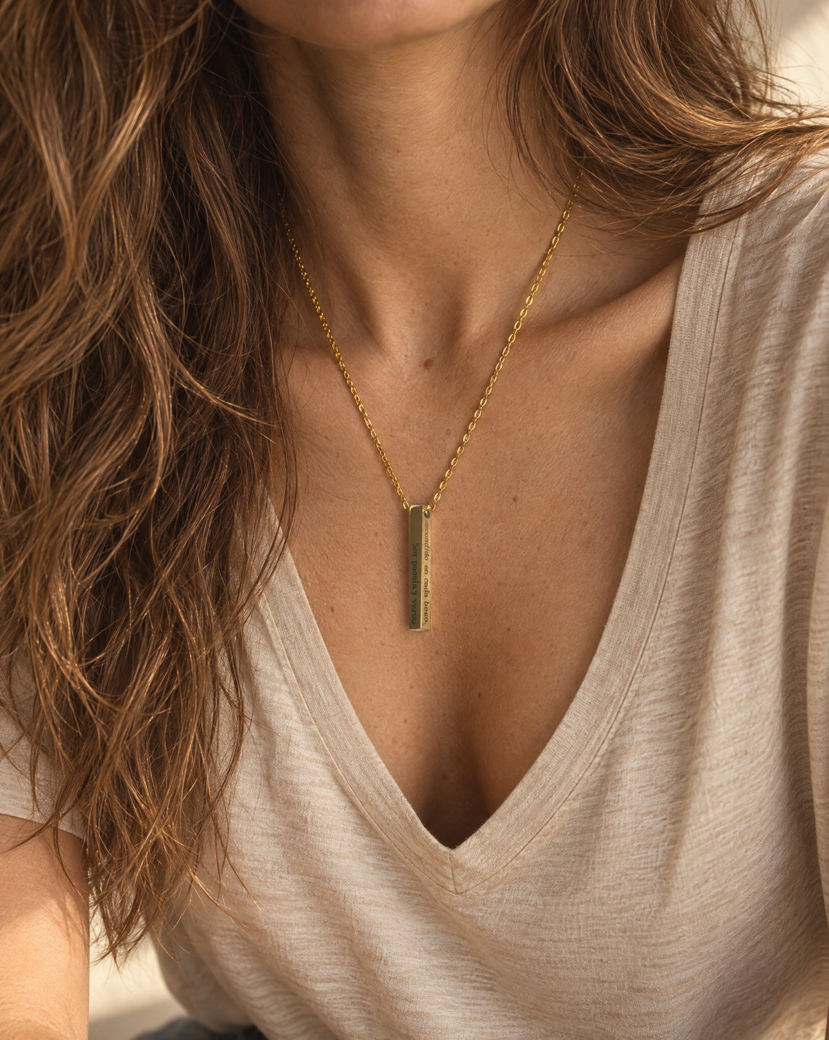 Poesía Pendant