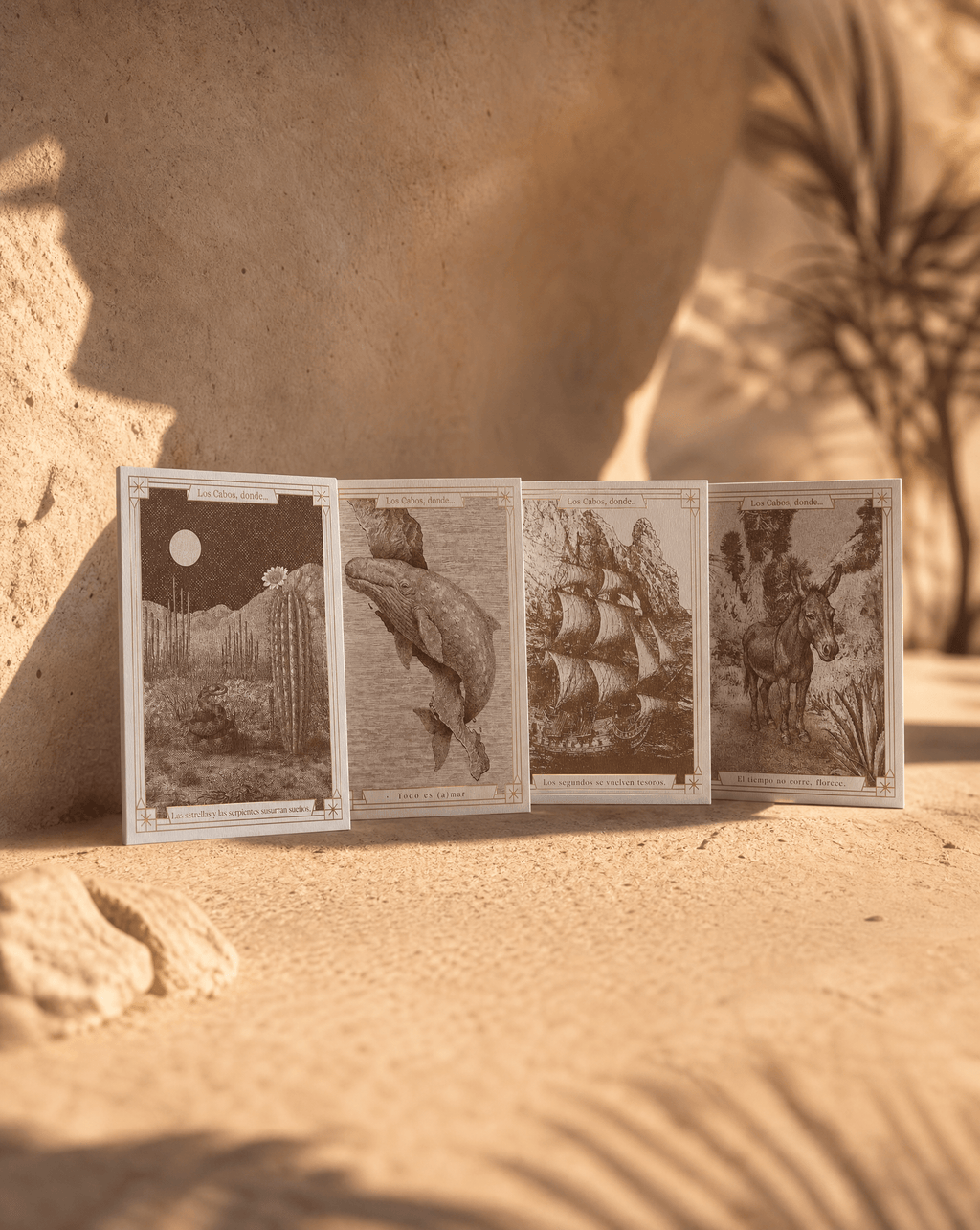 Poetic Postcards Serie - Anne Sidora Unique Poetic gift boutique in Los Cabos