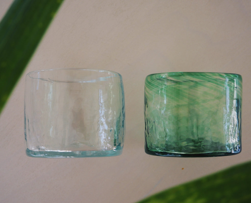 Recycled Glass - Anne Sidora Unique Poetic gift boutique in Los Cabos