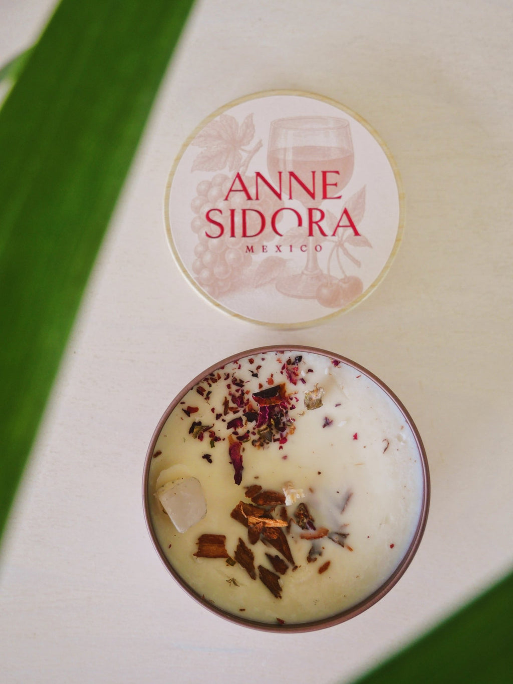 Red Wine & Black Cherry Candle - Anne Sidora Unique Poetic gift boutique in Los Cabos
