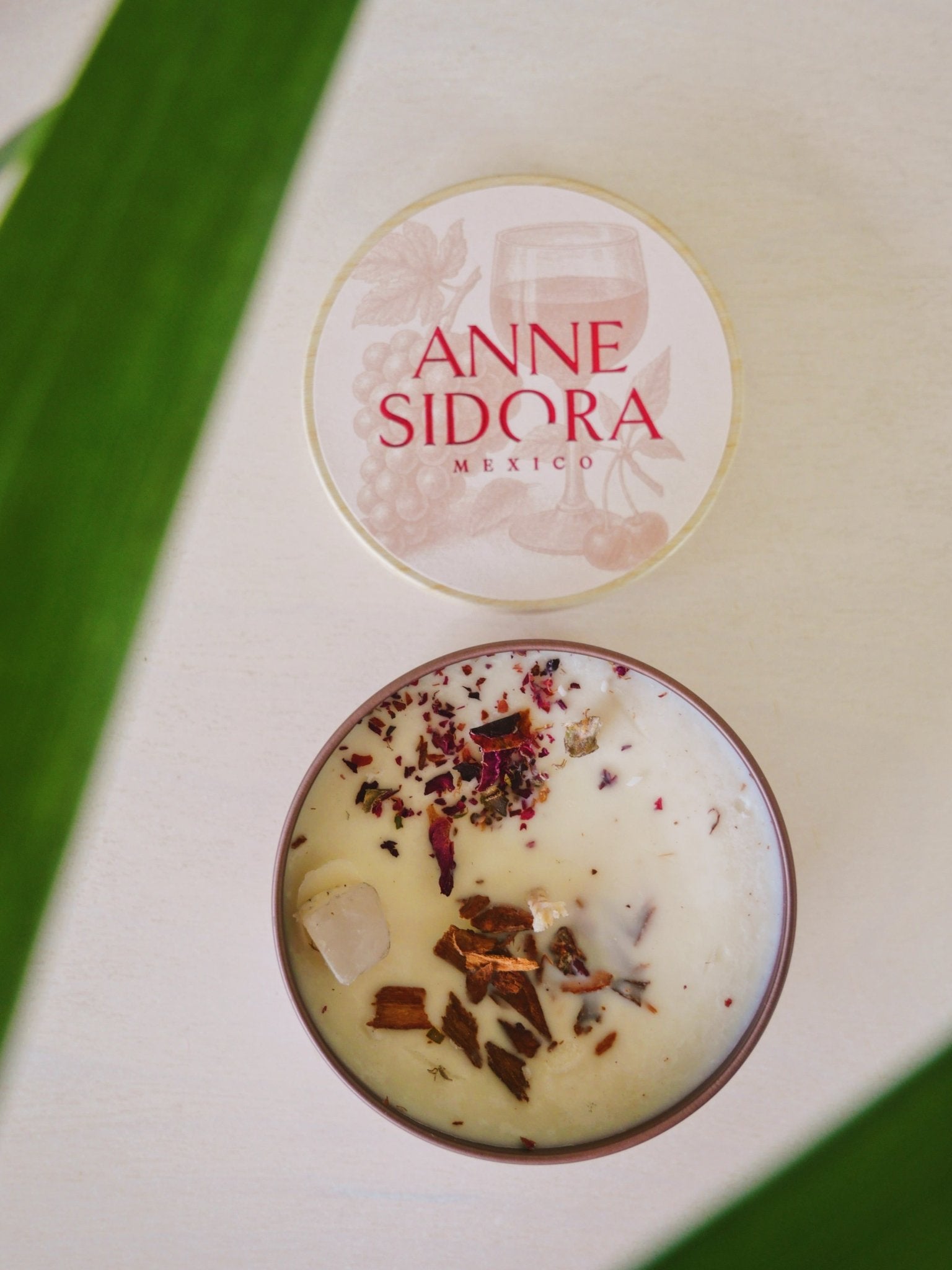 Red Wine & Black Cherry Candle - Anne Sidora Unique Poetic gift boutique in Los Cabos