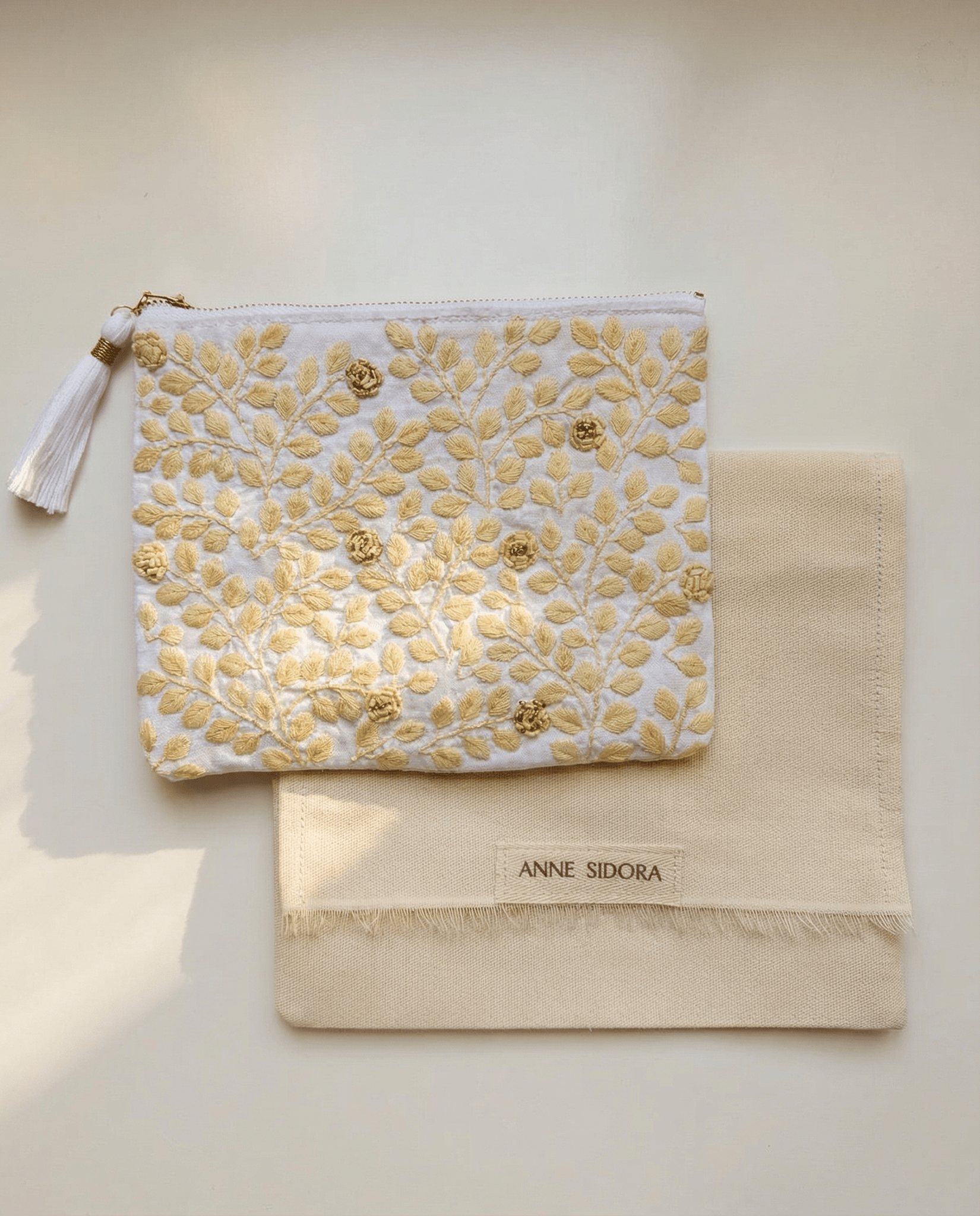 Rosa de Oro Keepsake Pouch - Anne Sidora Unique Poetic gift boutique in Los Cabos