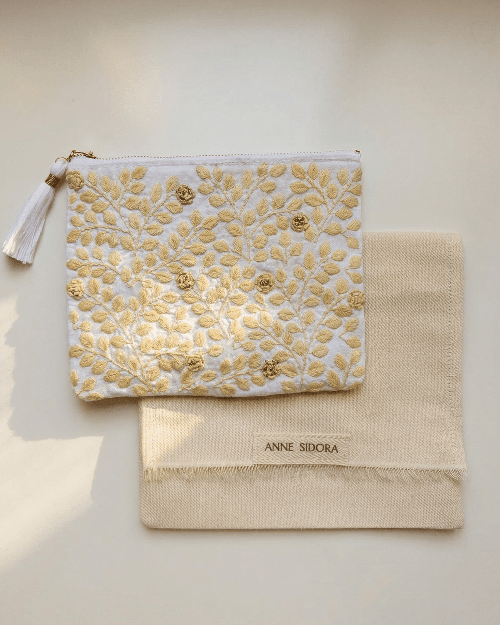 Rosa de Oro Keepsake Pouch - Anne Sidora Unique Poetic gift boutique in Los Cabos