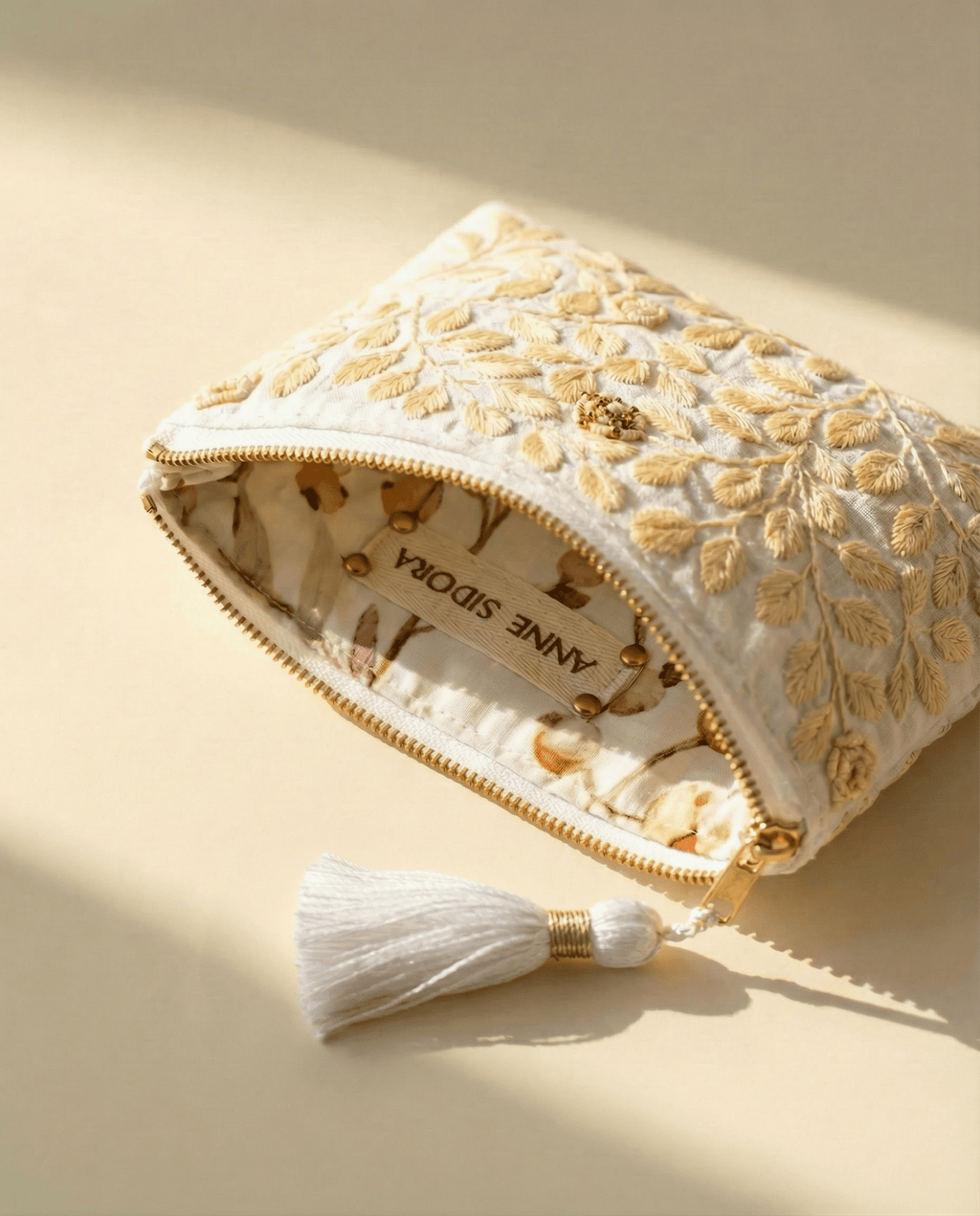Rosa de Oro Keepsake Pouch - Anne Sidora Unique Poetic gift boutique in Los Cabos