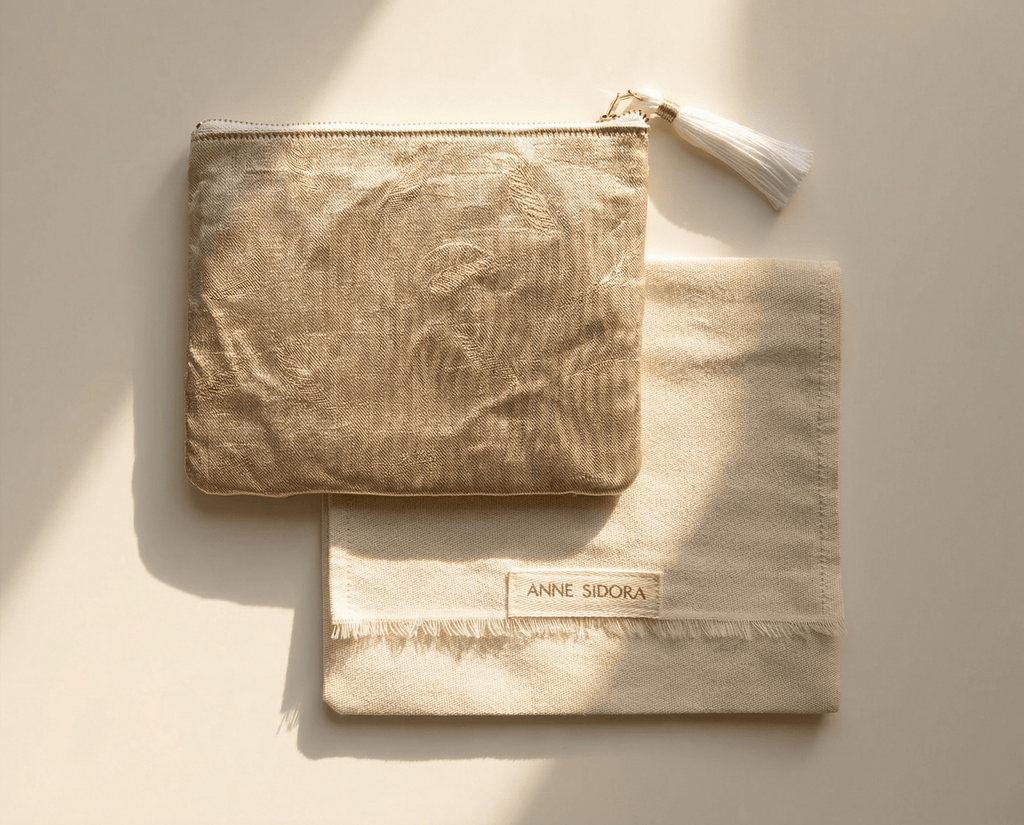 Rosa de Oro Keepsake Pouch - Anne Sidora Unique Poetic gift boutique in Los Cabos