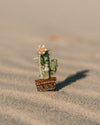 Saguaro Cactus Brooch - Anne Sidora Unique Poetic gift boutique in Los Cabos
