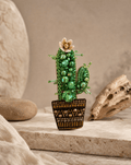 Saguaro Cactus Brooch - Anne Sidora Unique Poetic gift boutique in Los Cabos