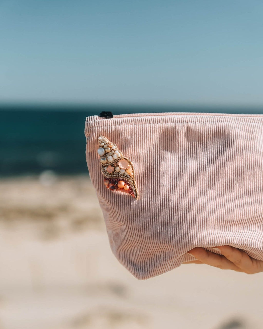 Sea Shell Brooch - Anne Sidora Unique Poetic gift boutique in Los Cabos