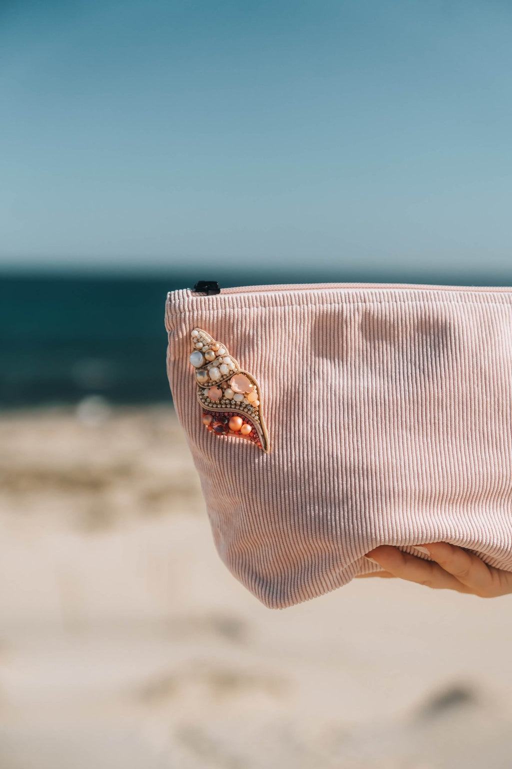Sea Shell Brooch - Anne Sidora Unique Poetic gift boutique in Los Cabos