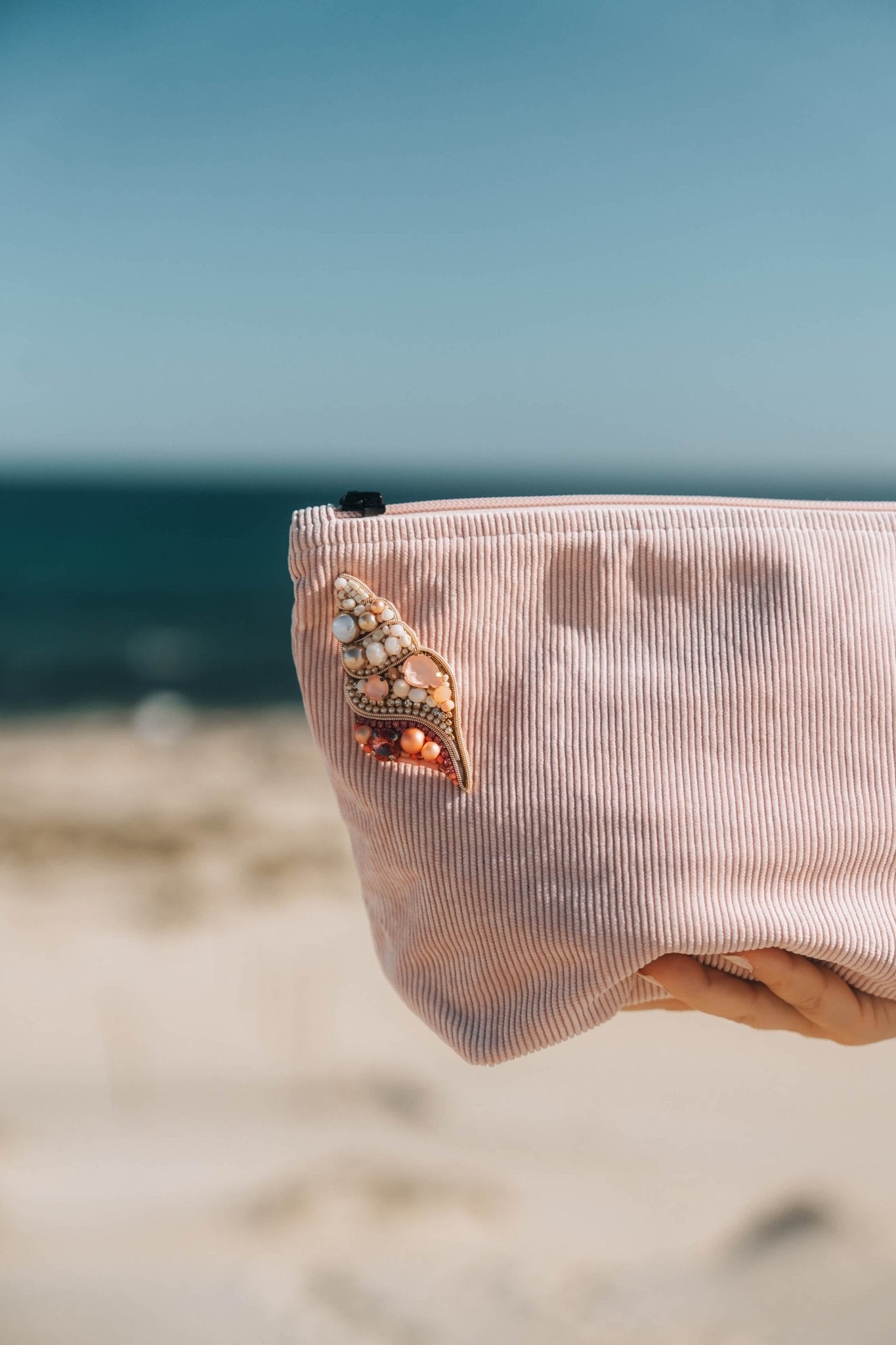 Sea Shell Brooch - Anne Sidora Unique Poetic gift boutique in Los Cabos