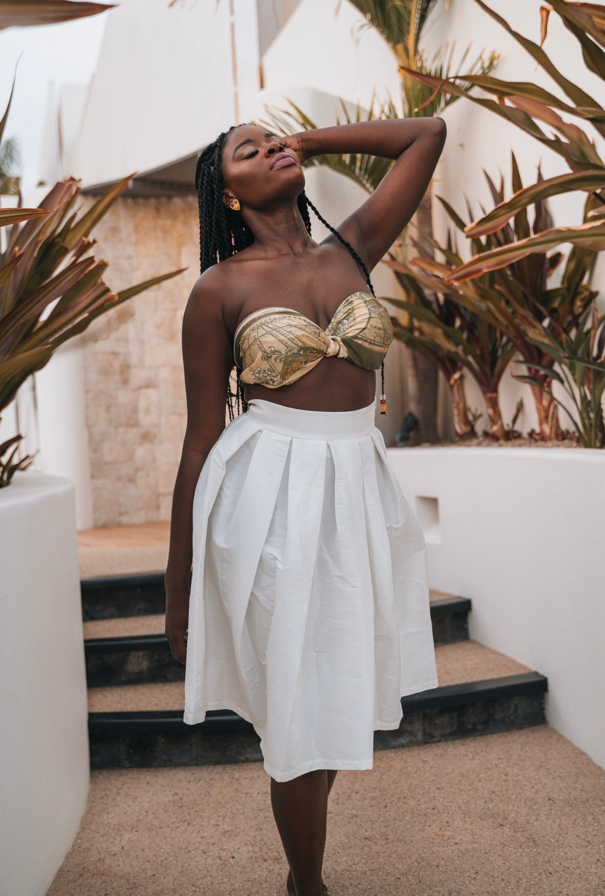 Silk scarf Alma Salvaje - Anne Sidora Unique Poetic gift boutique in Los Cabos