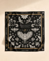 Silk Scarf Instinto Animal - Night - Anne Sidora Unique Poetic gift boutique in Los Cabos