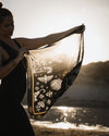 Silk Scarf Instinto Animal - Night - Anne Sidora Unique Poetic gift boutique in Los Cabos