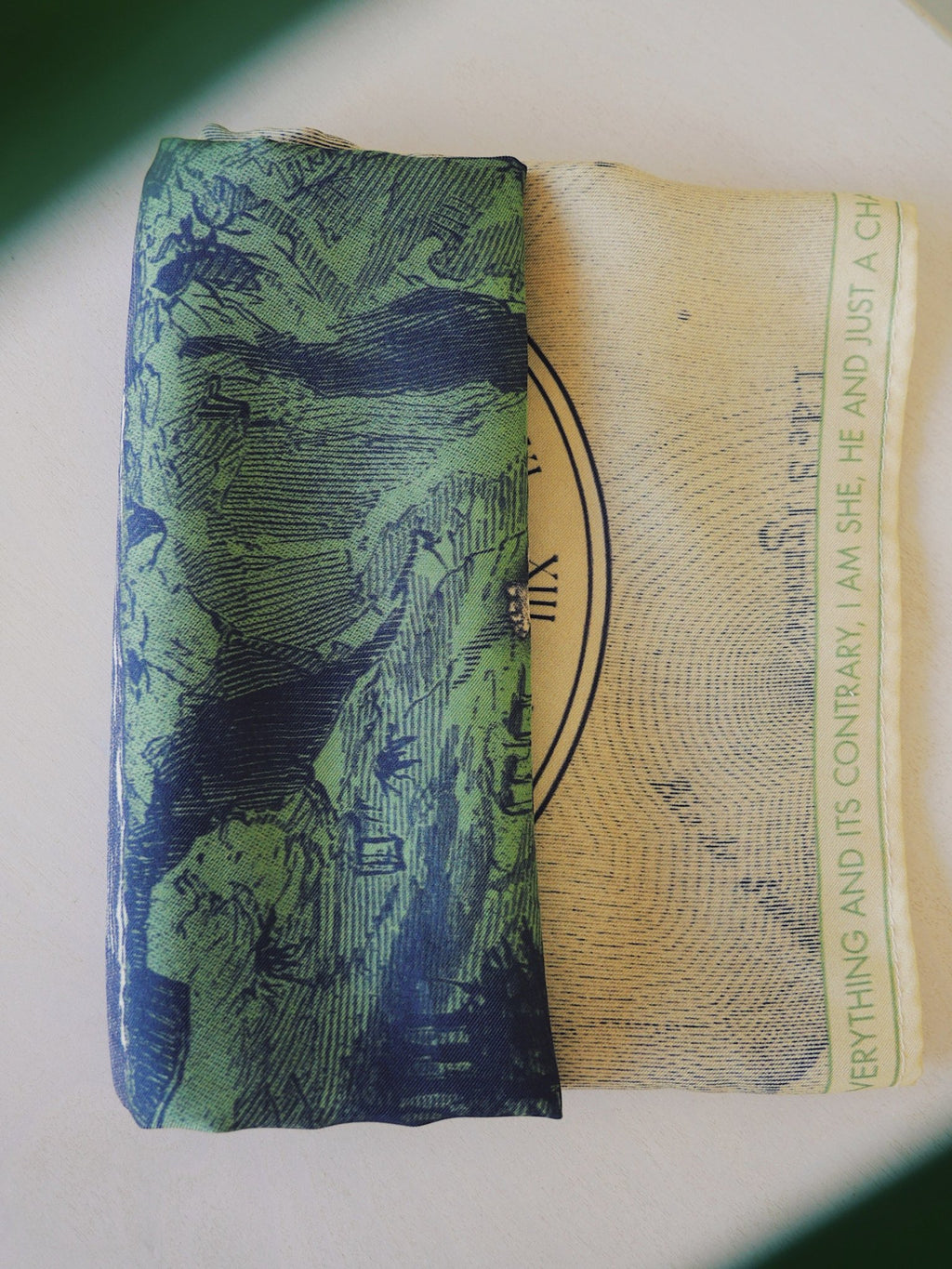 Silk scarf Wild Child - Anne Sidora Unique Poetic gift boutique in Los Cabos